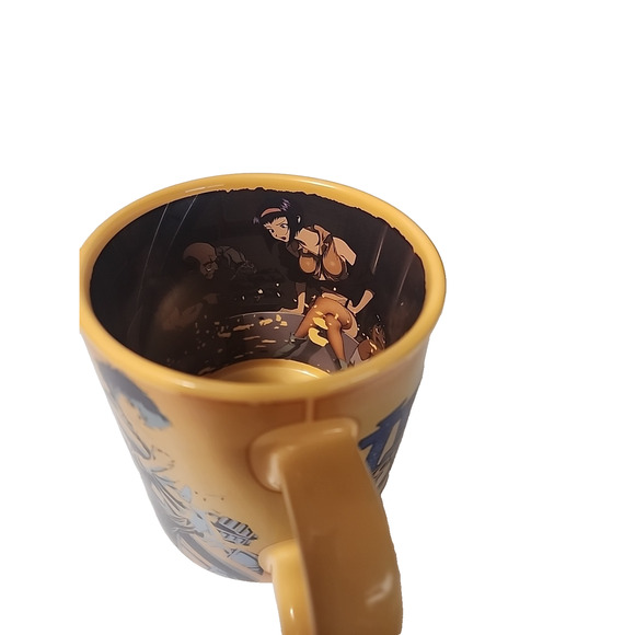 Sunrise Lic Funimation Productions Cowboy Bebop Mango Yellow Mug Cold Liquids - Picture 4 of 10